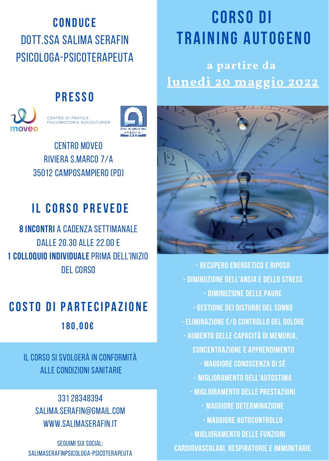 Corso Training Autogeno 2022