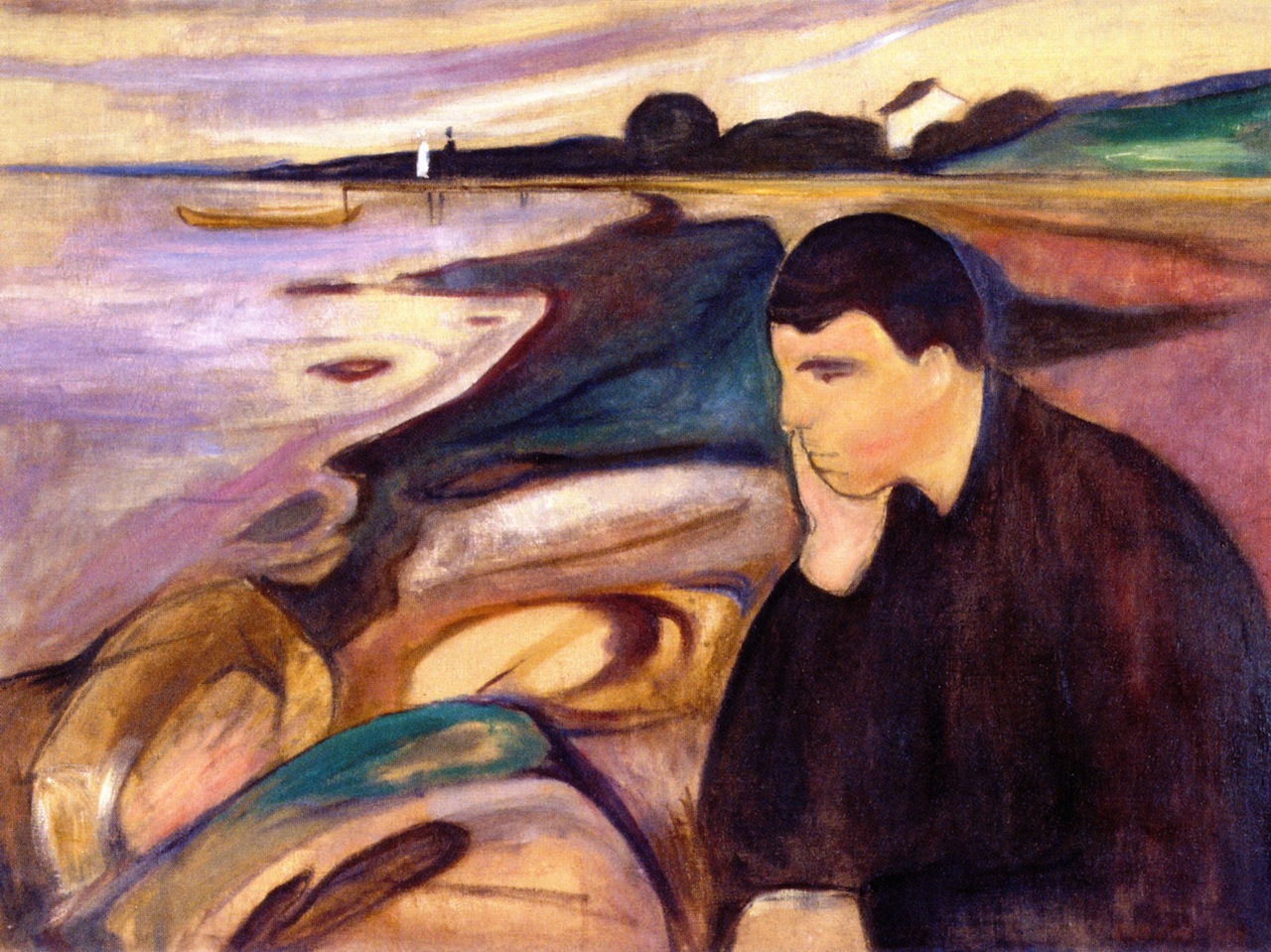 Melancholy- Edvard Munch, 1984