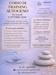 CORSO DI TRAINING AUTOGENO